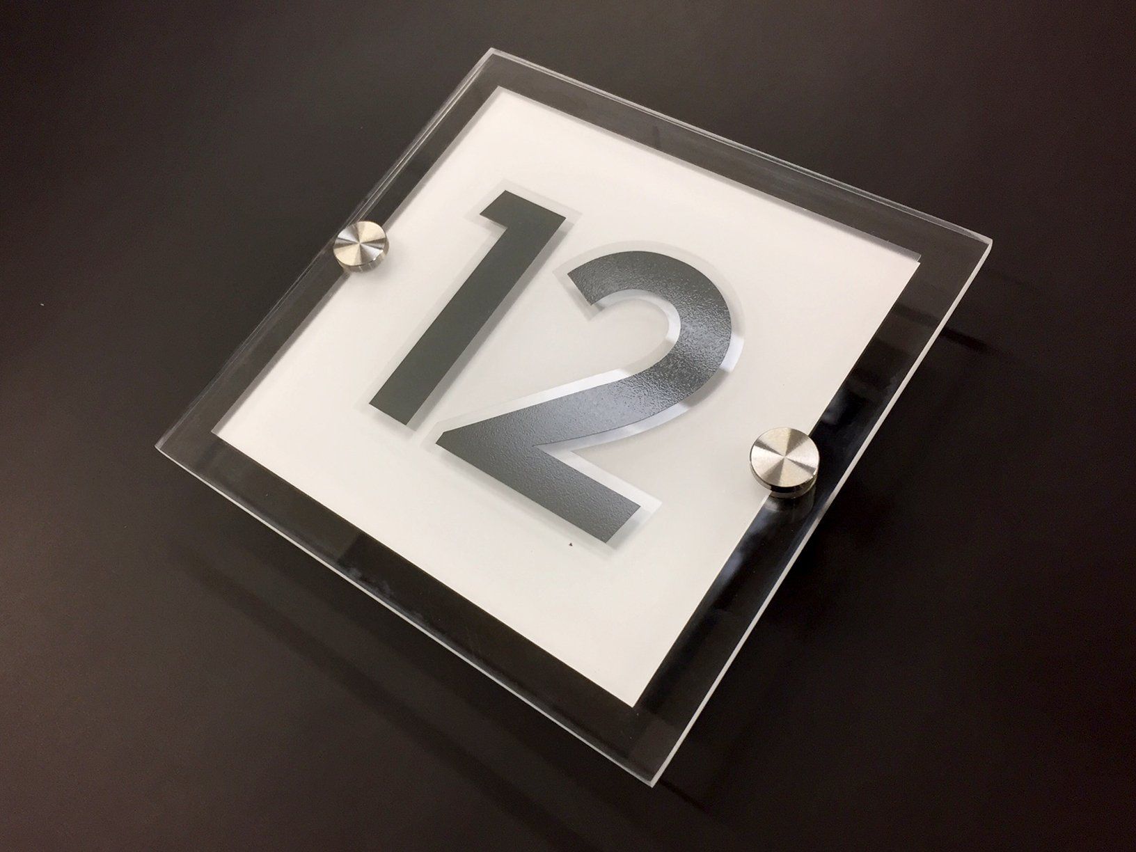 small acrylic house sign