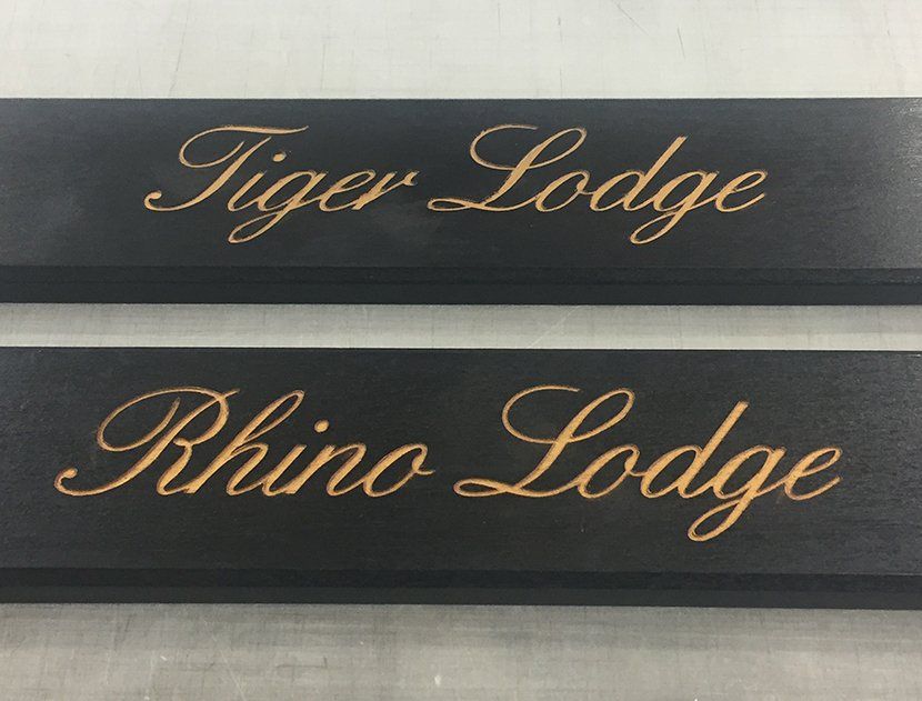 engrave signwritten wooden signs