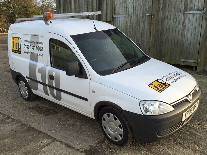 Vehicle graphics for small van