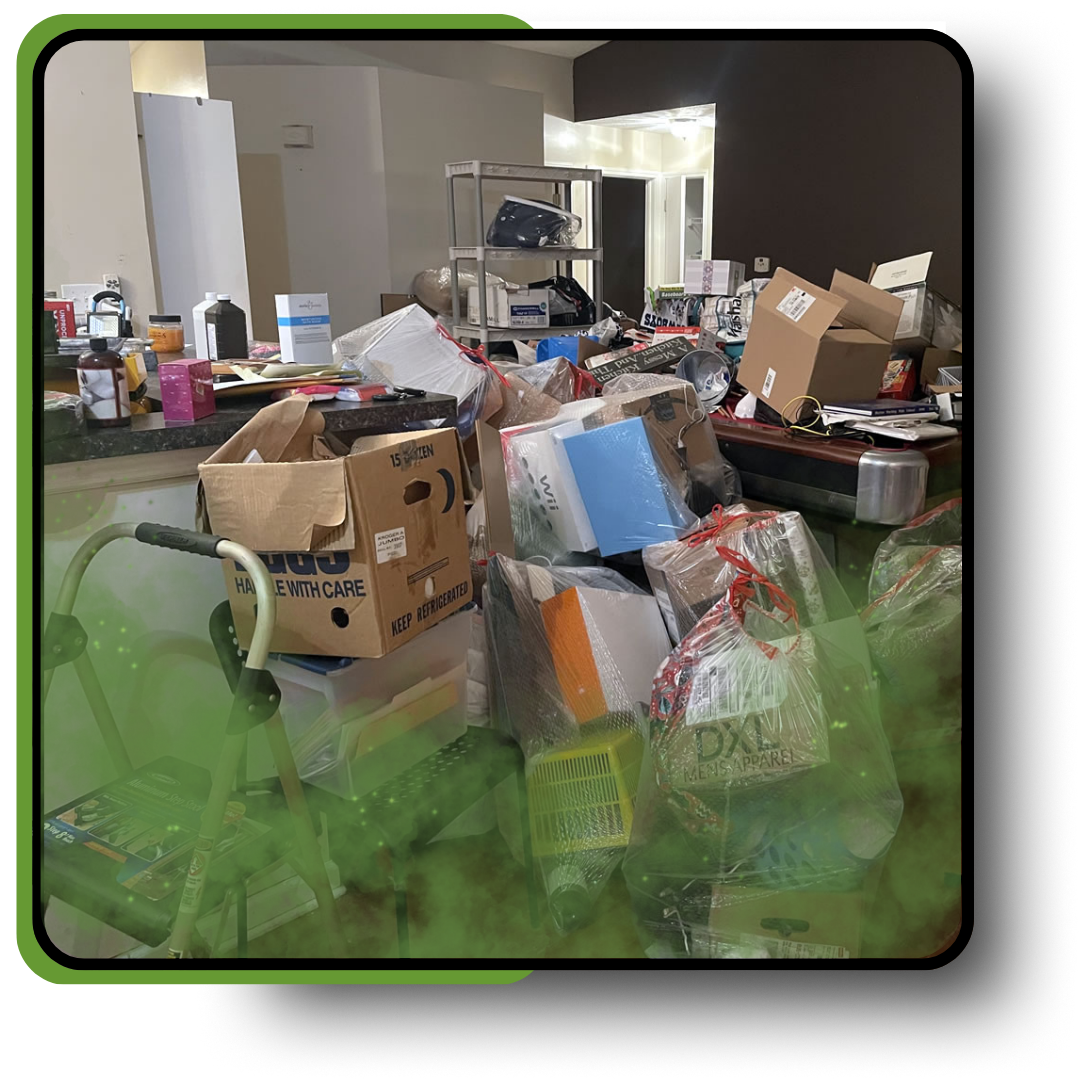 A pile of garbage