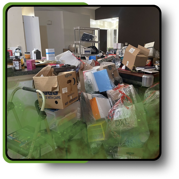 A pile of garbage
