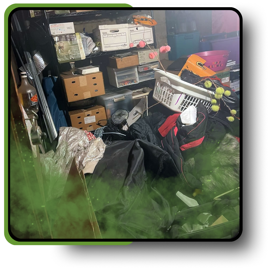 A pile of garbage