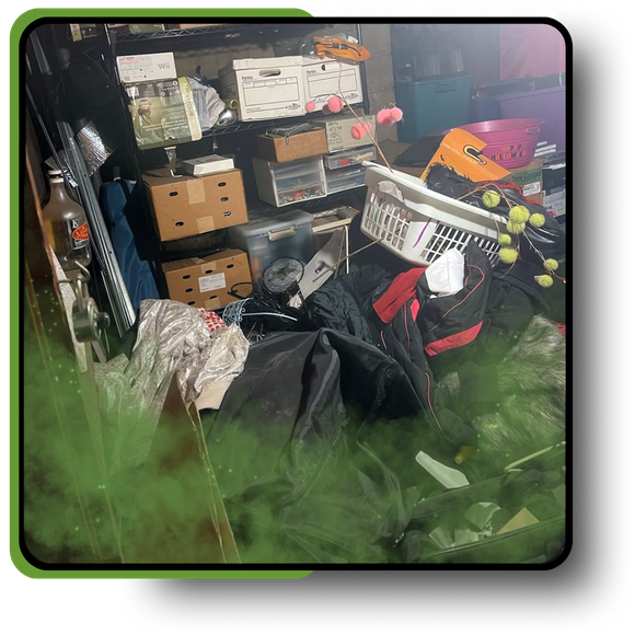 A pile of garbage