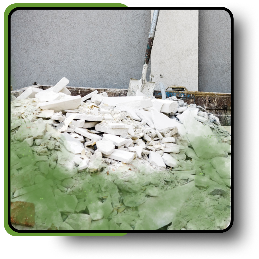 A pile of garbage