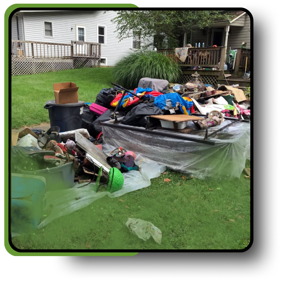 A pile of garbage