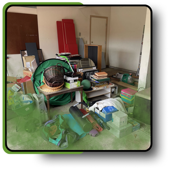 A pile of garbage