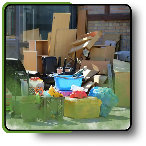 A pile of garbage