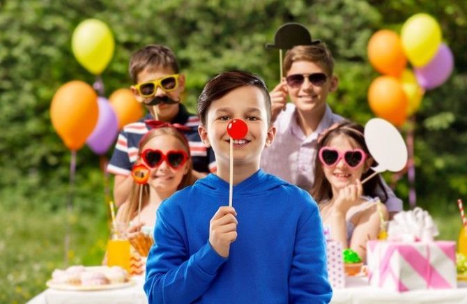 Kids birthday party photo booth rental in Milpitas