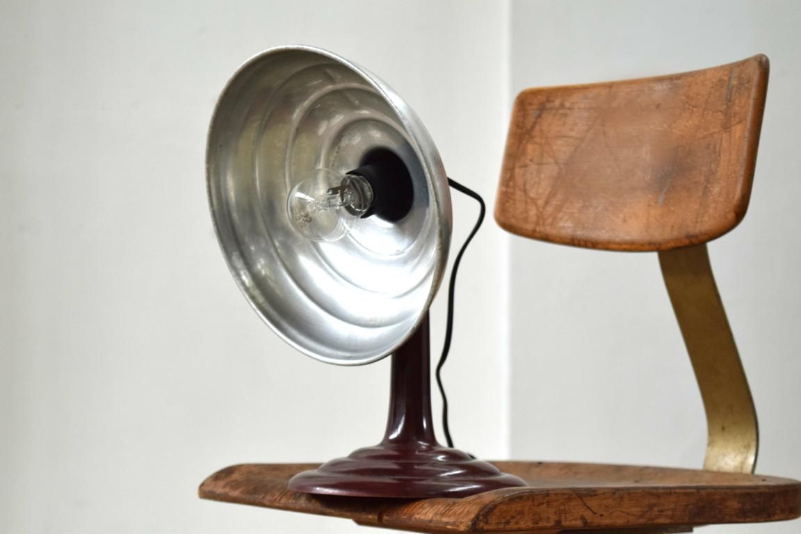 Schreibtischlampe Antik Bakelit Shabby Loft Werkstattlampe Vintage Tischlampe Alt