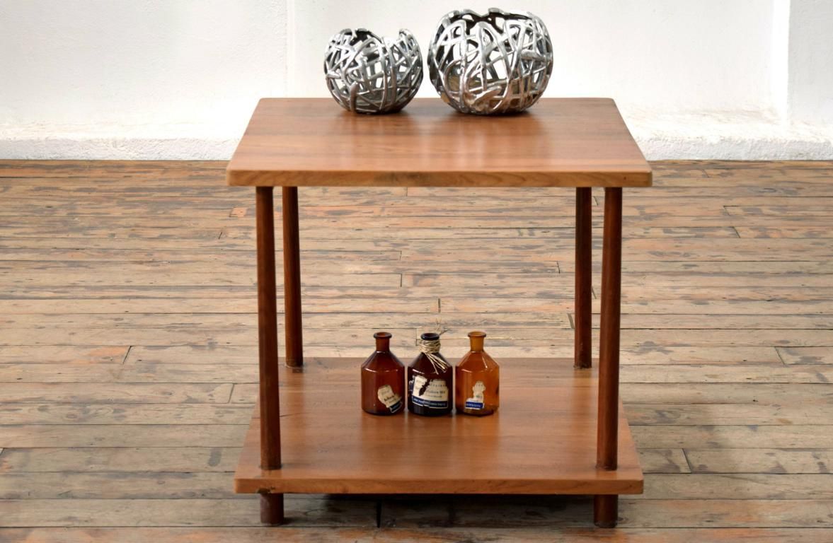 Couchtisch Antik Teak Holz Alt Bauhaus Vintage Danish Design Mid Century Loft