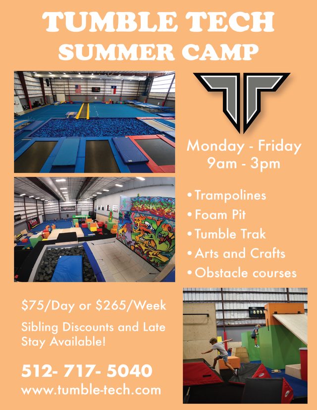 Summer Camps Austin Tx Tumble Tech