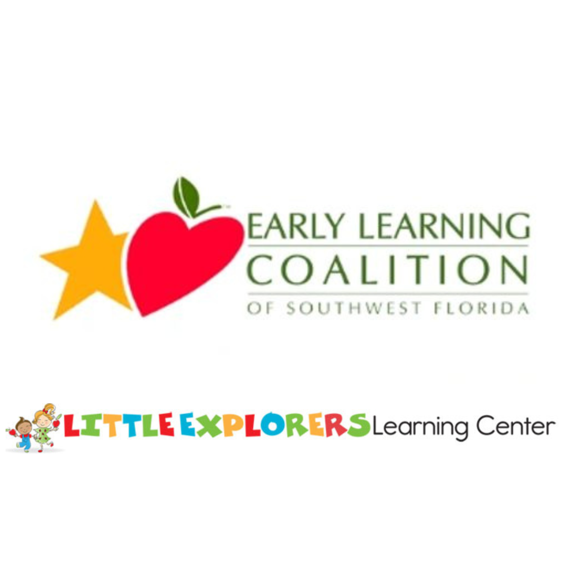 A logo for the early learning coalition of southwest florida