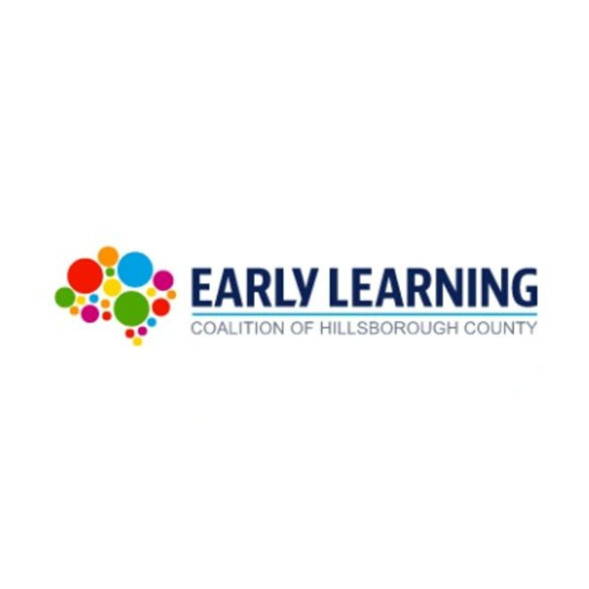 The logo for early learning coalition of hillsborough county