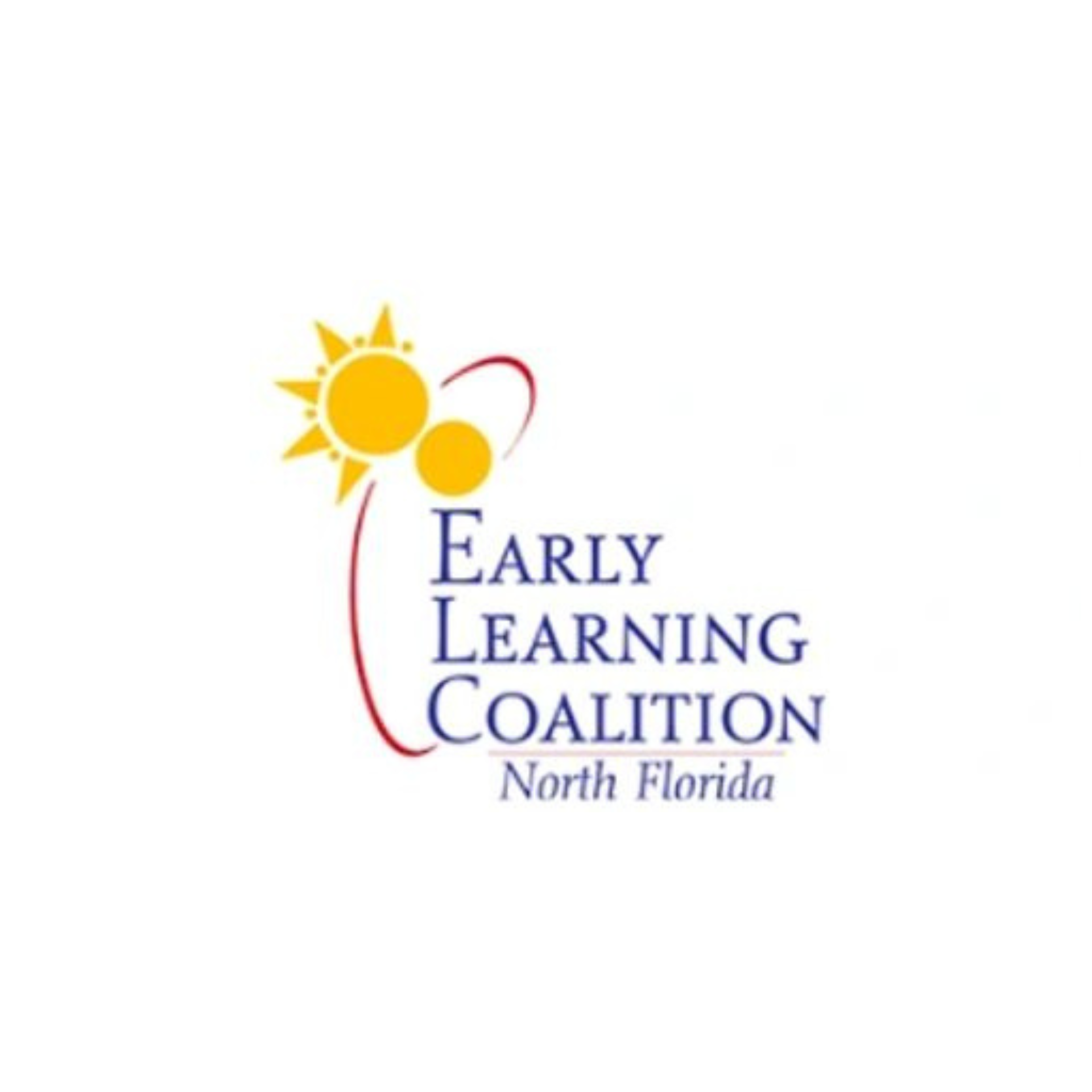 The logo for the early learning coalition in north florida