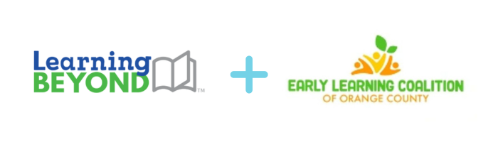 A logo for learning beyond and early learning coalition of orange county