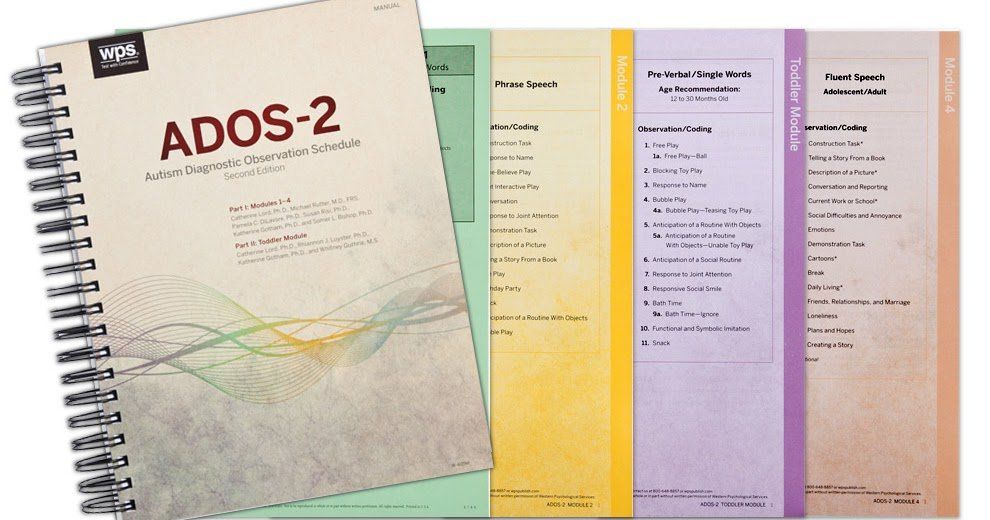 Reference books that set out the criterial for diagnosing ASD