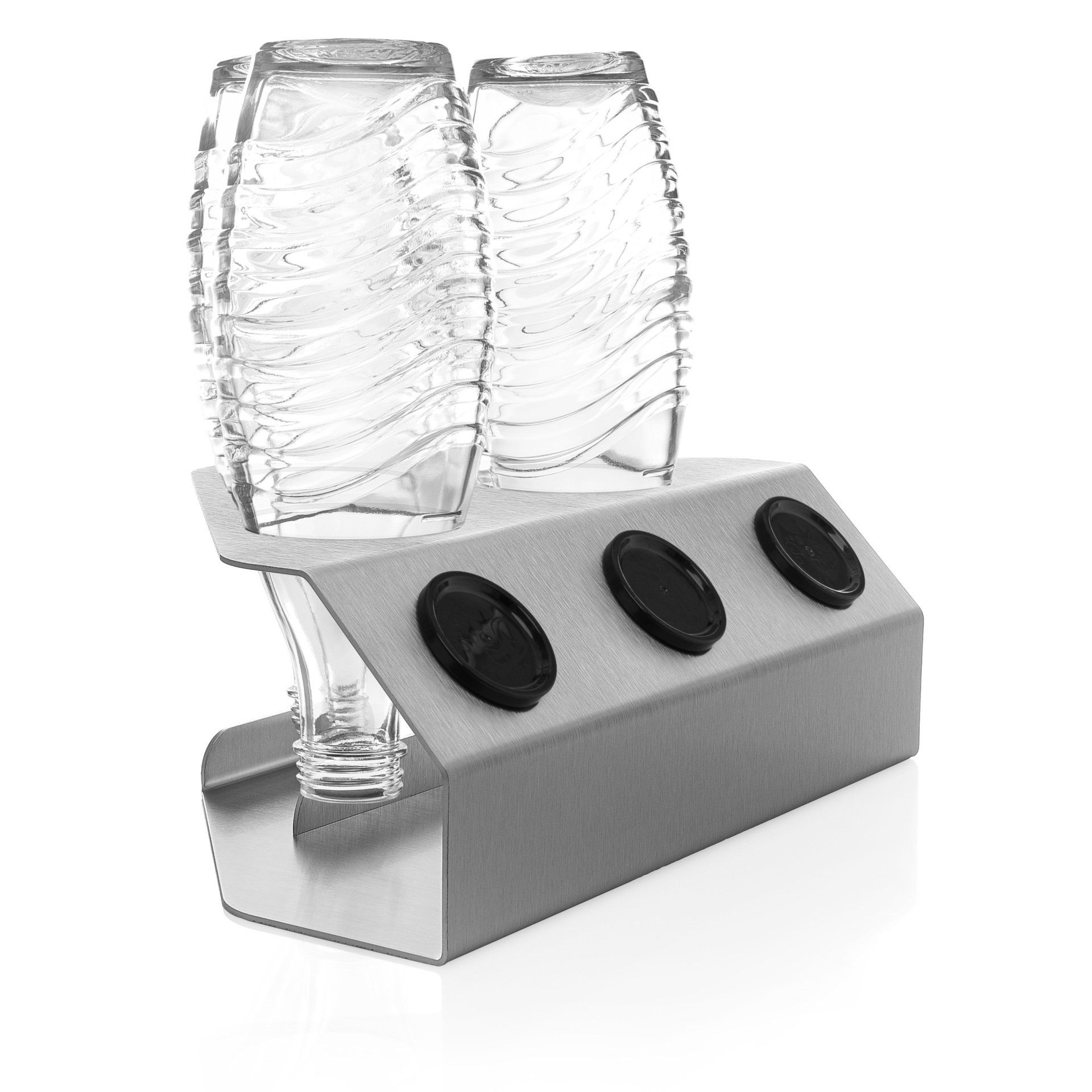 Abtropfhalter Sodastream Abtropfgestell Crystal Glasflaschen Flaschenhalter