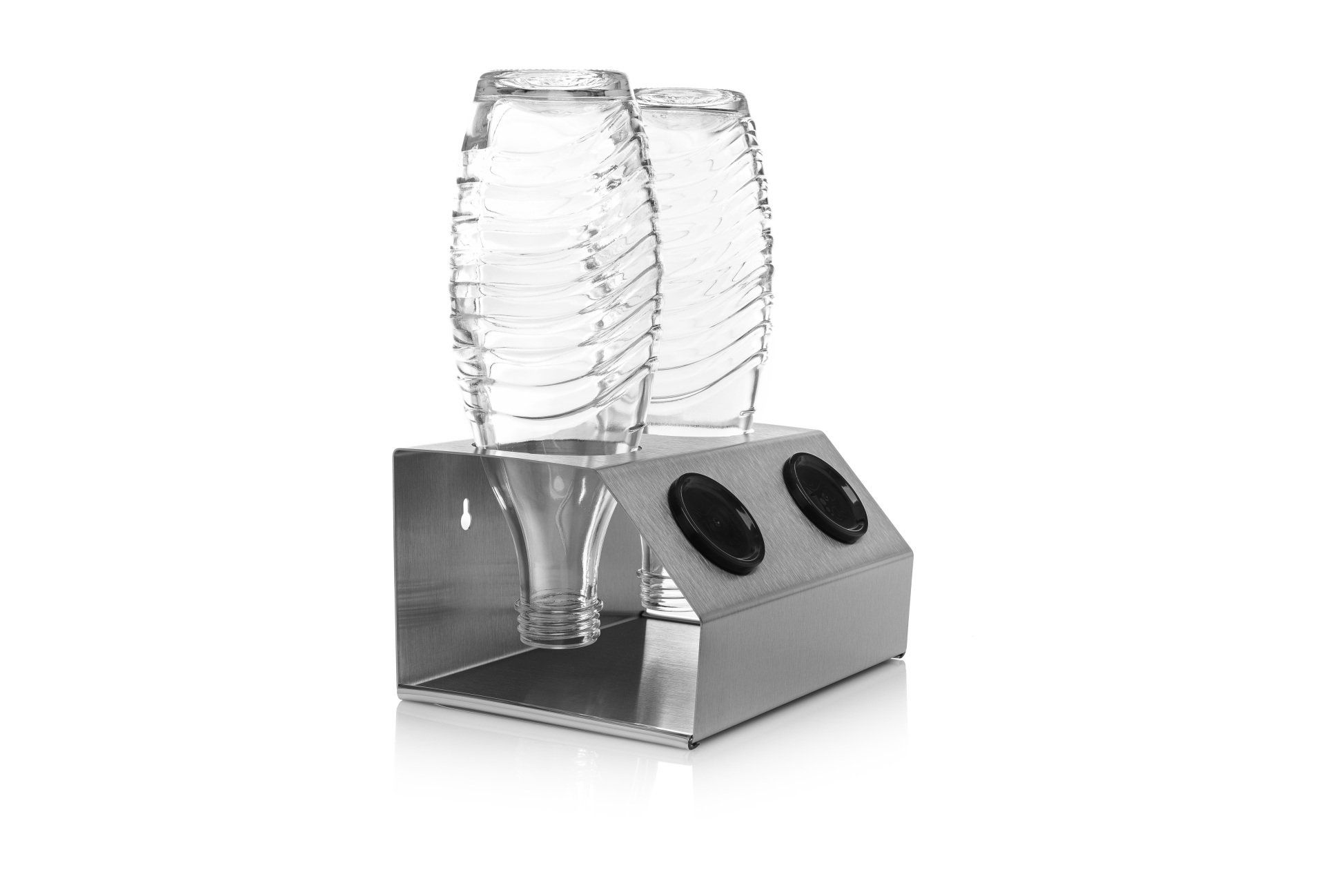 Abtropfhalter Sodastream Abtropfgestell Crystal Glasflaschen Flaschenhalter