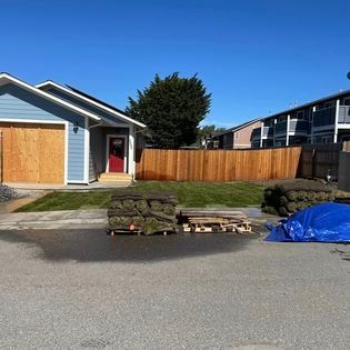 Man Cleaning The Patio Using Power Washer - Arcata, CA - Ciotti Yard Maintenance