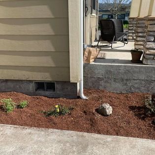 Man Cleaning The Patio Using Power Washer - Arcata, CA - Ciotti Yard Maintenance