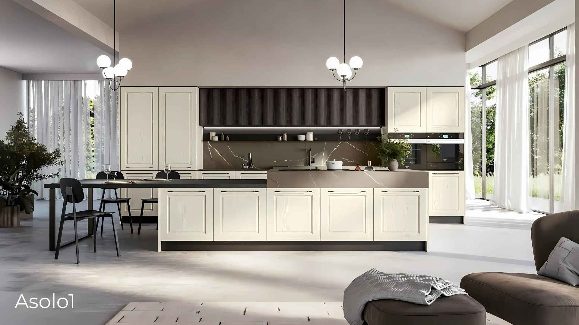 Cucine classiche Arredo3 Asolo Frassino Bianco Forli - Cesena - Ravenna - Ferrara: Mobil Coop Castrocaro Terme