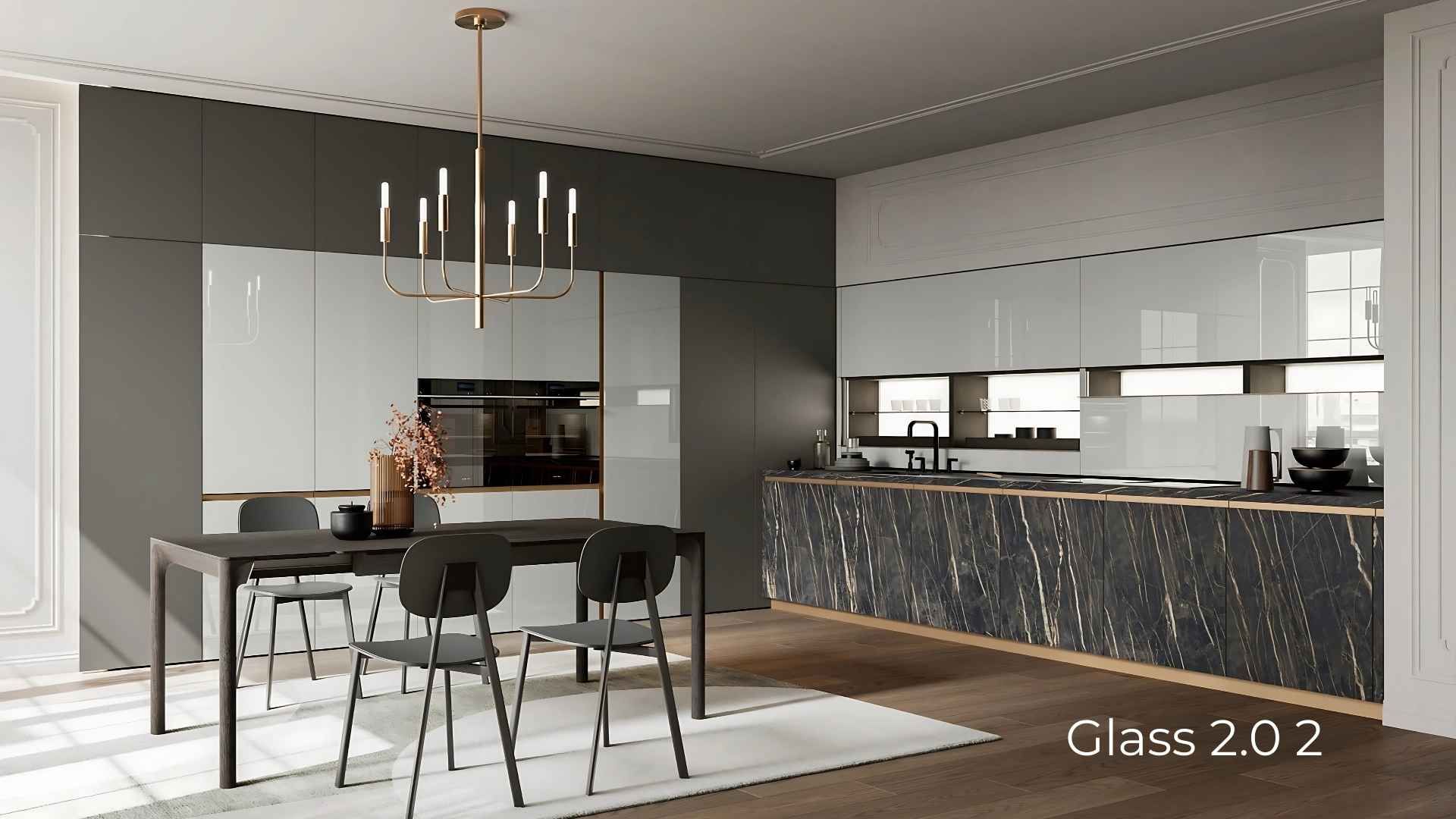 Cucine Arredo3 Glass 2.0 2 Forli - Cesena - Ravenna - Ferrara: Mobil Coop Castrocaro Terme
