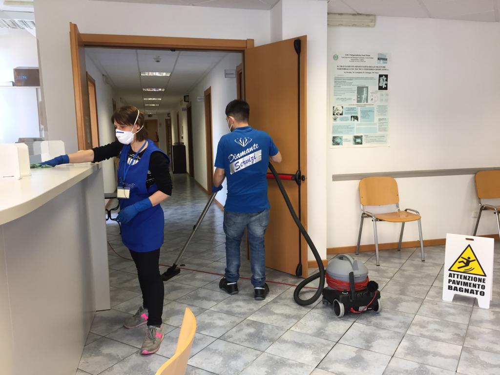 Pulizia enti pubblici e privati