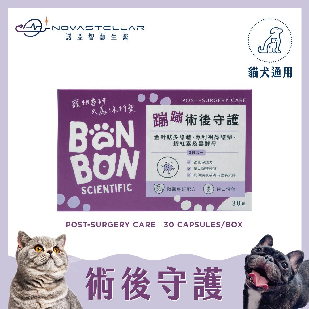 蹦蹦術後守護｜犬貓用恢復期營養支援配方