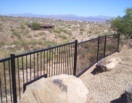 Pool Posts — Boundary Fence in Mesa, AZ