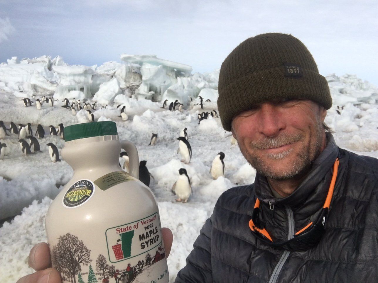 Vermont Organic Maple Syrup in Antartica