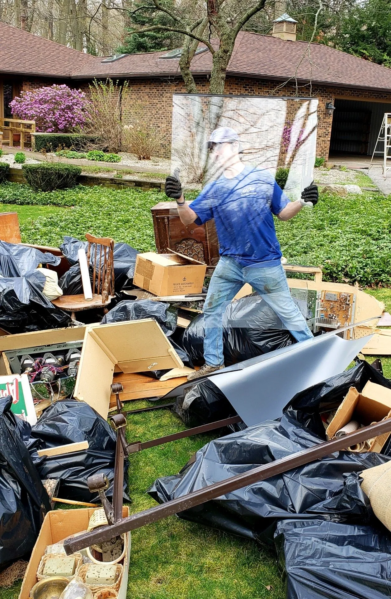 Residential Junks — Chicago, Suburbs, & Northwest Indiana — All Clear Clean Out & Junk Removal Services