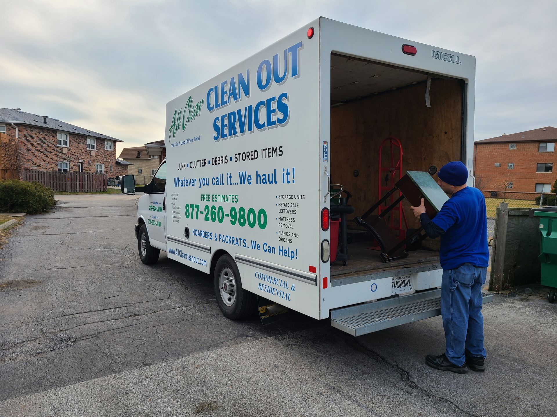 Junk removal services in Lynwood, IL