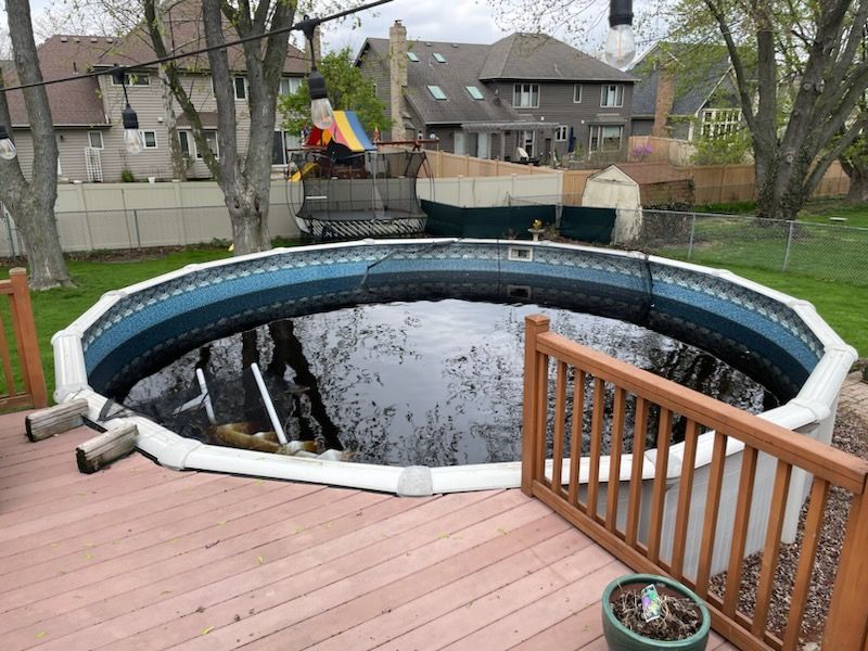 Above Ground Swimming Pool Removal Near Chicago, IL