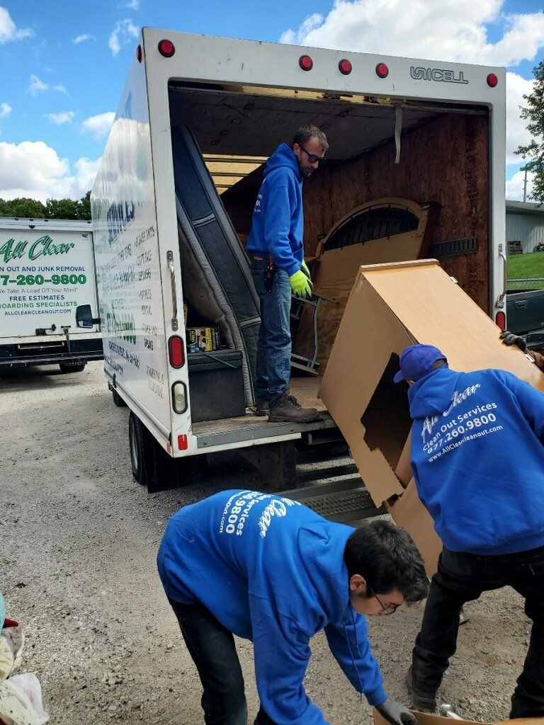 Junk Removal Team Removing Furniture in Orland Park, IL