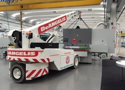 Autogrù semovente elettrica