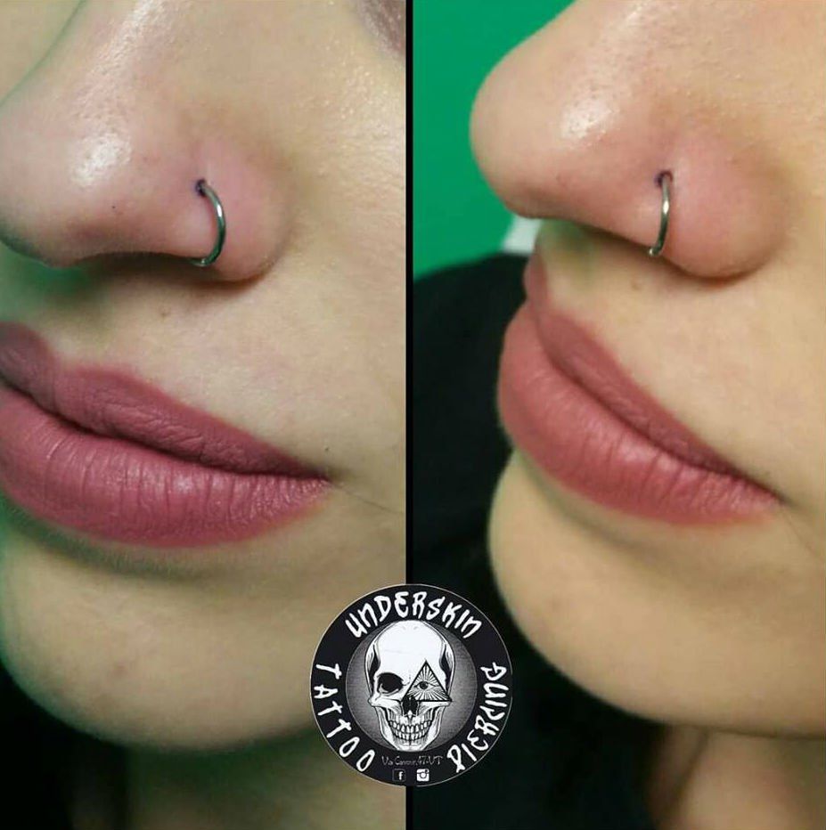 Ragazza con piercing 