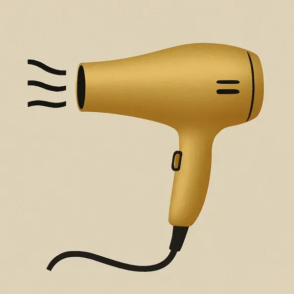 Blazende föhn – styling SP Hair