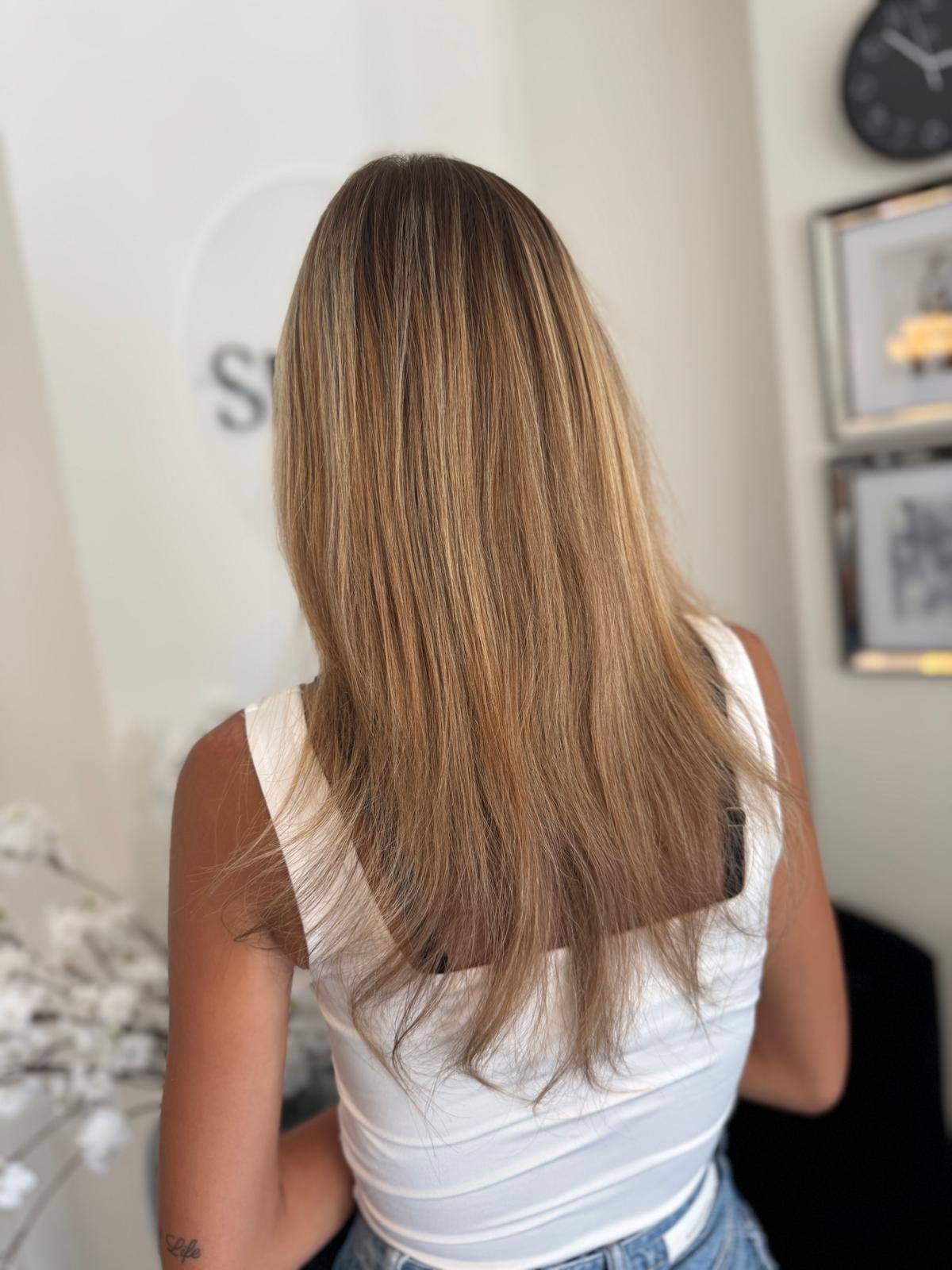 Klant voor de nieuwe extensions 