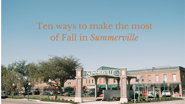 Fall In Summerville Sc