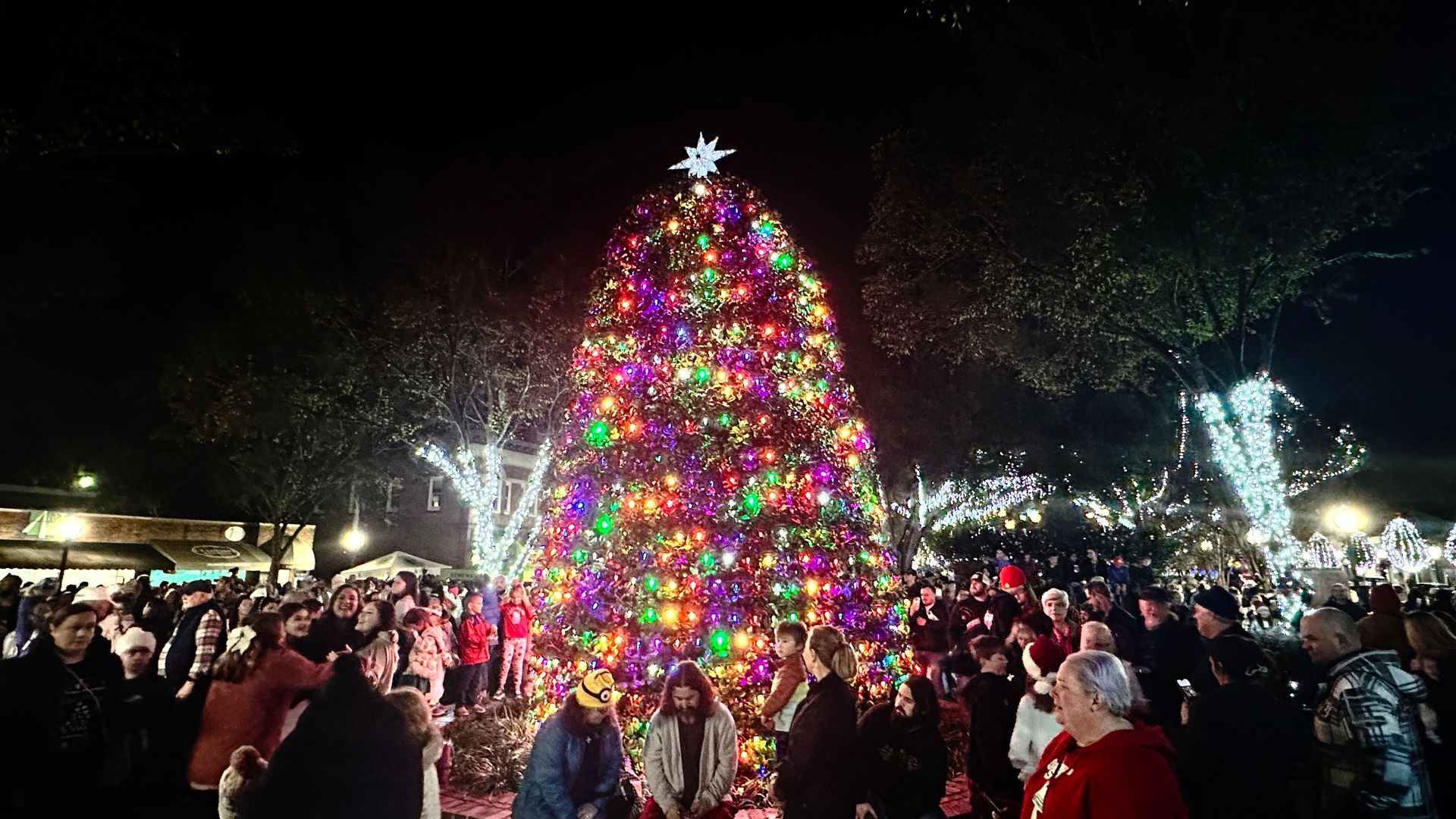 Christmas at Hutchinson Square in Summerville, SC