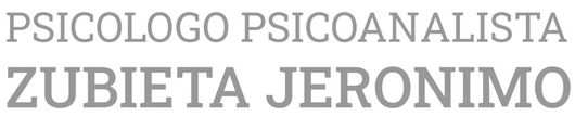 logo Psicólogo Psicoanalista Zubieta Jeronimo
