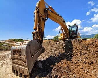 Excavator — Construction Services in Pittsfield, MA