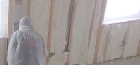 garage insulation installation