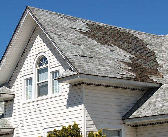 Damaged Roof — Northeast South Dakota — All Over Roofing