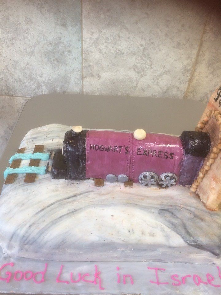 Train Design Cake