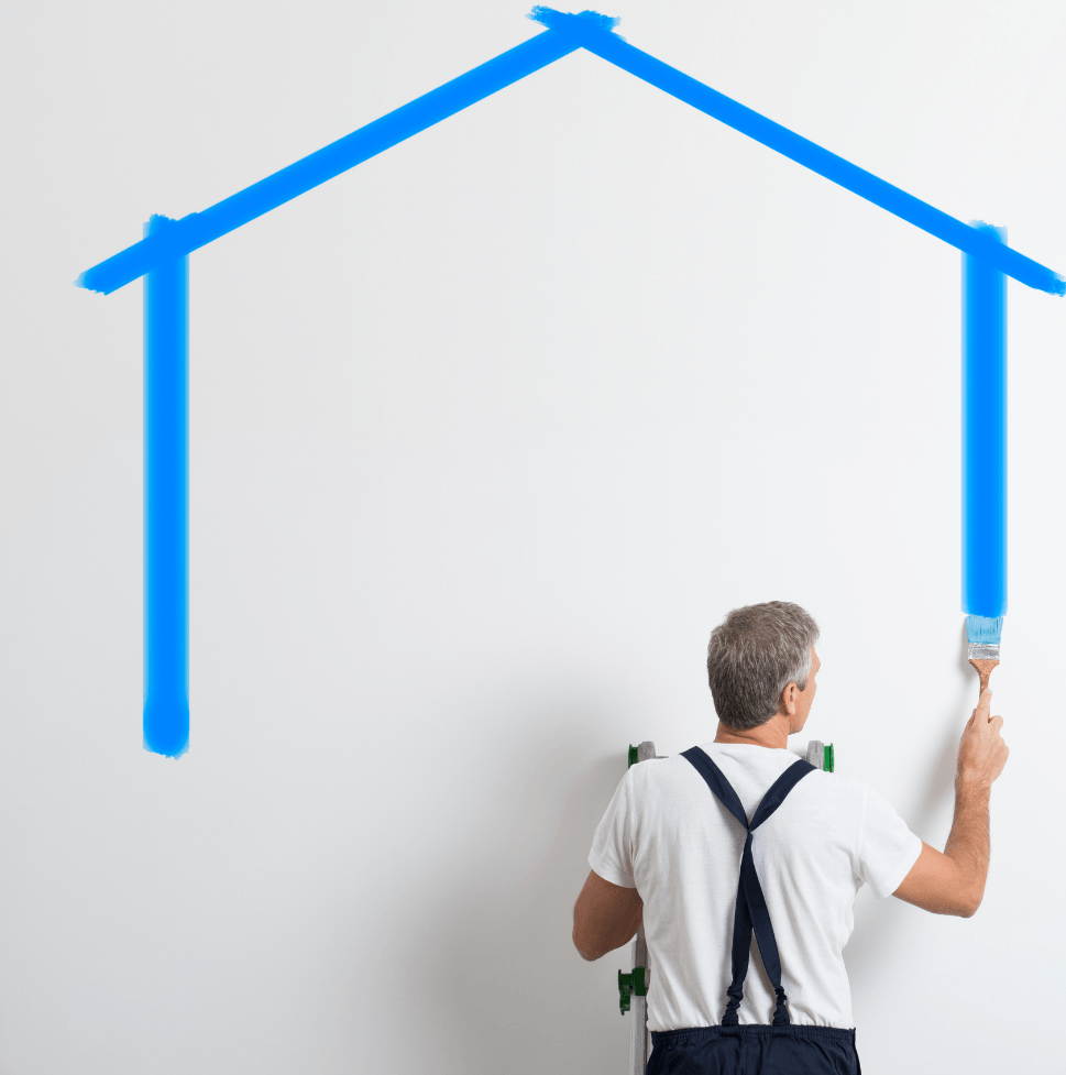 Handymen Abbotsford Painting a House