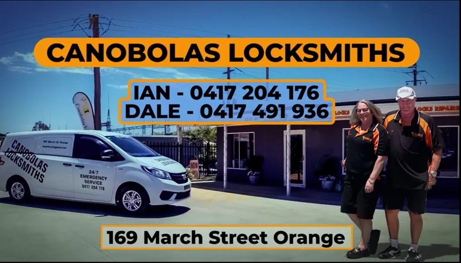 White Van Parked in Front of Building Behind Fence - Locksmith Services in Orange, NSM