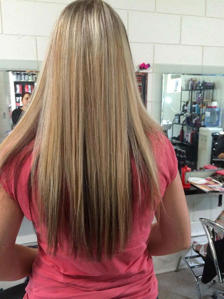 Long hair Cut — Hair Colour & Cuts in Maleny, QLD