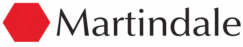 A red hexagon followed by the word 