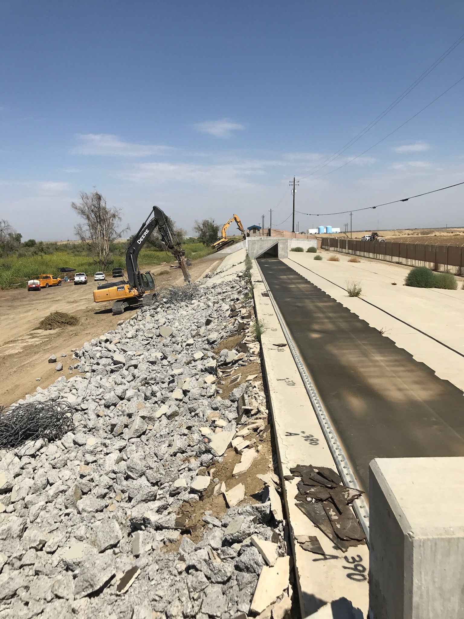 A Large Pile of Rocks Is Sitting Next to a Road — Chicago, IL — Sterling Holloway Demolition